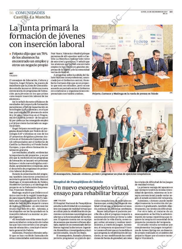 ABC MADRID 25-12-2017 página 56