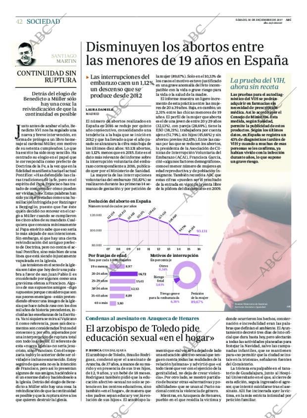 ABC MADRID 30-12-2017 página 42