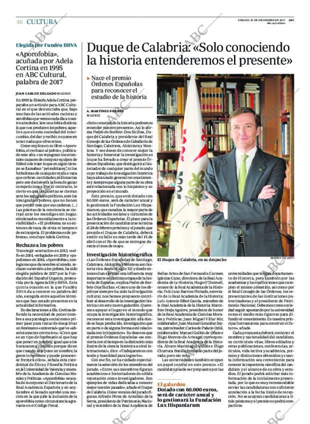 ABC MADRID 30-12-2017 página 48
