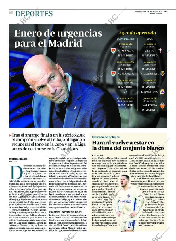 ABC MADRID 30-12-2017 página 50