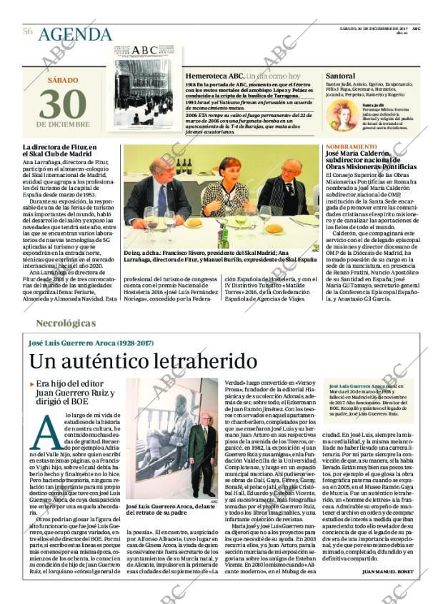 ABC MADRID 30-12-2017 página 56