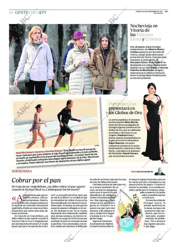 ABC MADRID 30-12-2017 página 84