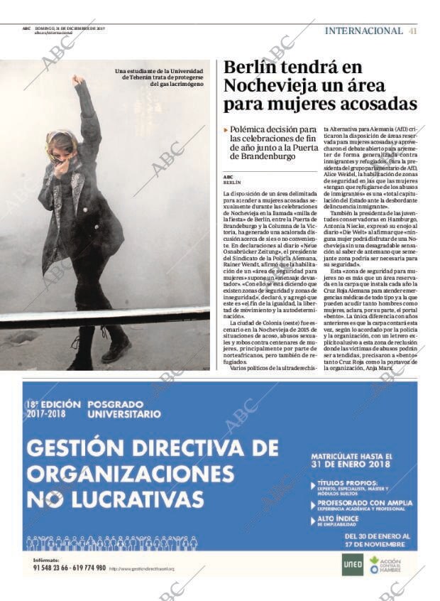 ABC MADRID 31-12-2017 página 43