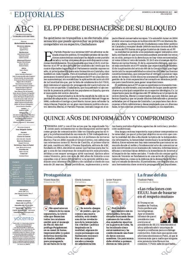 ABC MADRID 31-12-2017 página 6