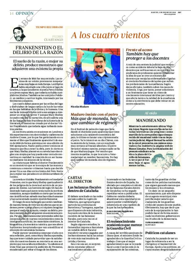 ABC MADRID 02-01-2018 página 14