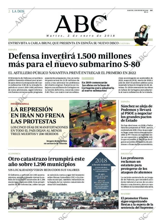 ABC MADRID 02-01-2018 página 2