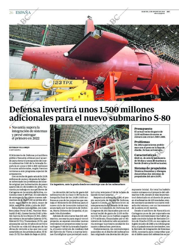 ABC MADRID 02-01-2018 página 26