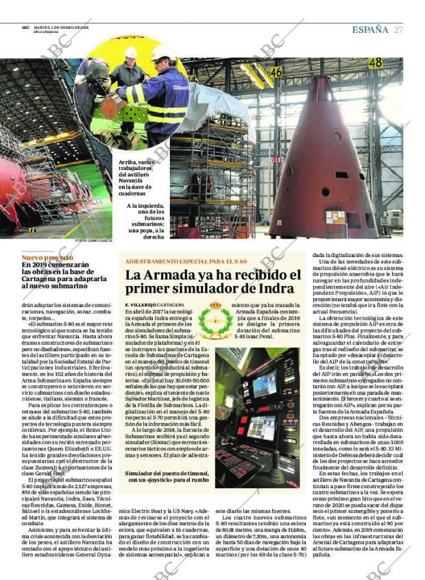 ABC MADRID 02-01-2018 página 27