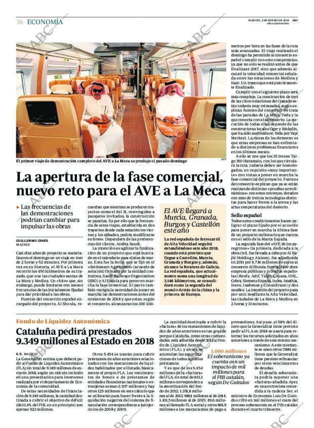 ABC MADRID 02-01-2018 página 38