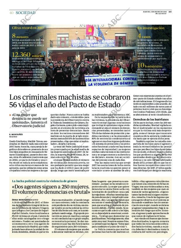 ABC MADRID 02-01-2018 página 40