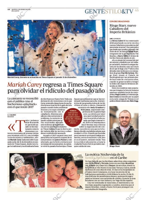 ABC MADRID 02-01-2018 página 65