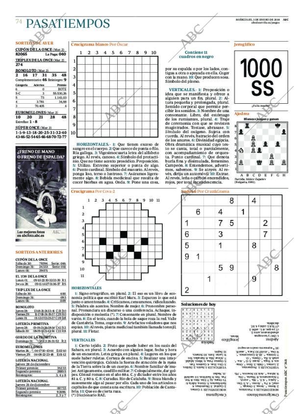 ABC SEVILLA 03-01-2018 página 74