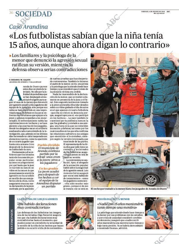 ABC MADRID 05-01-2018 página 36