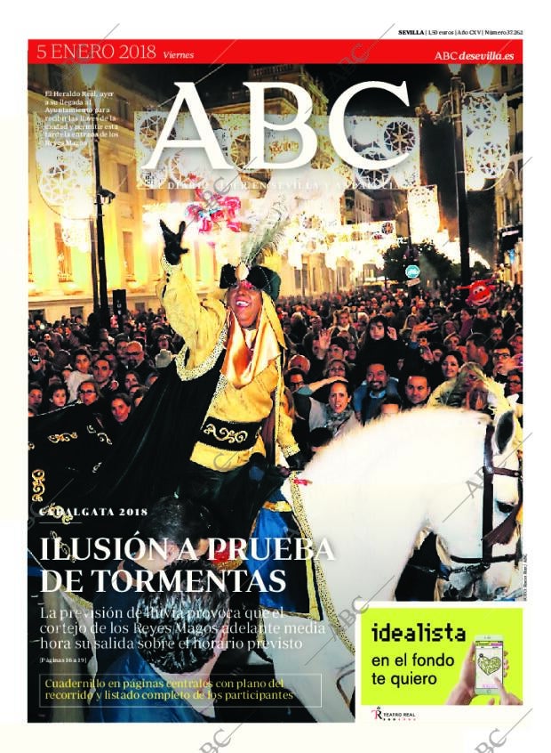 ABC SEVILLA 05-01-2018 página 1