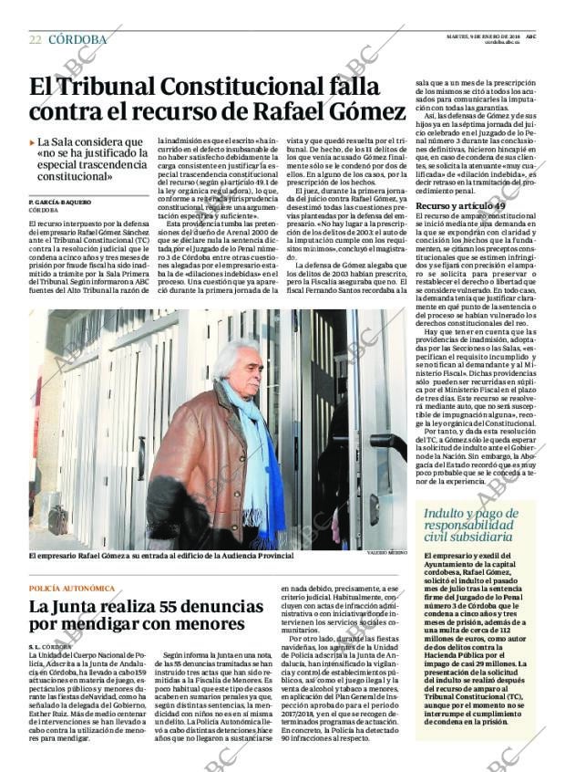 ABC CORDOBA 09-01-2018 página 22