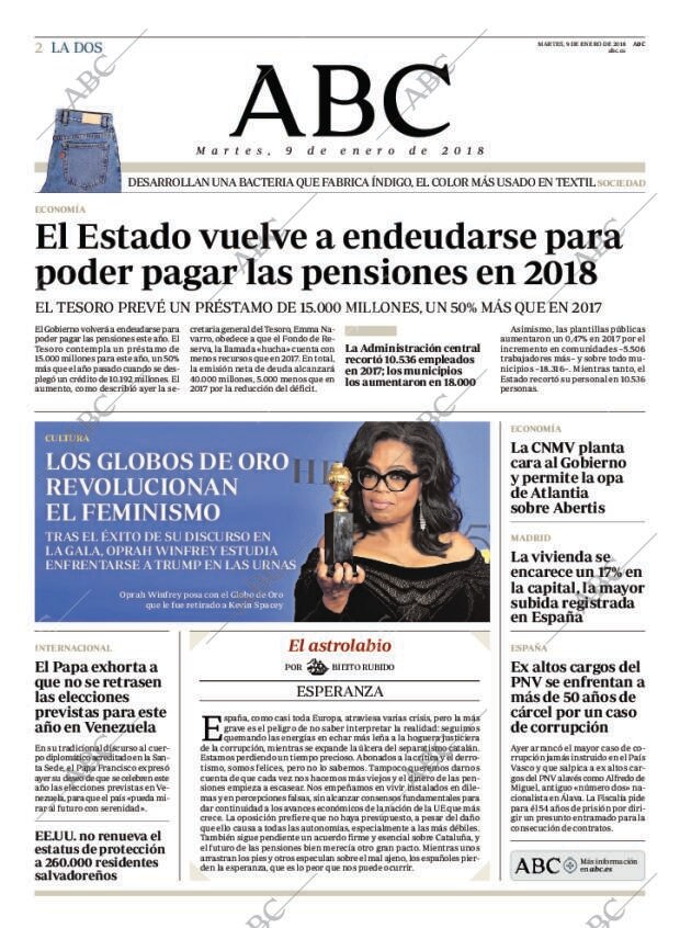 ABC MADRID 09-01-2018 página 2