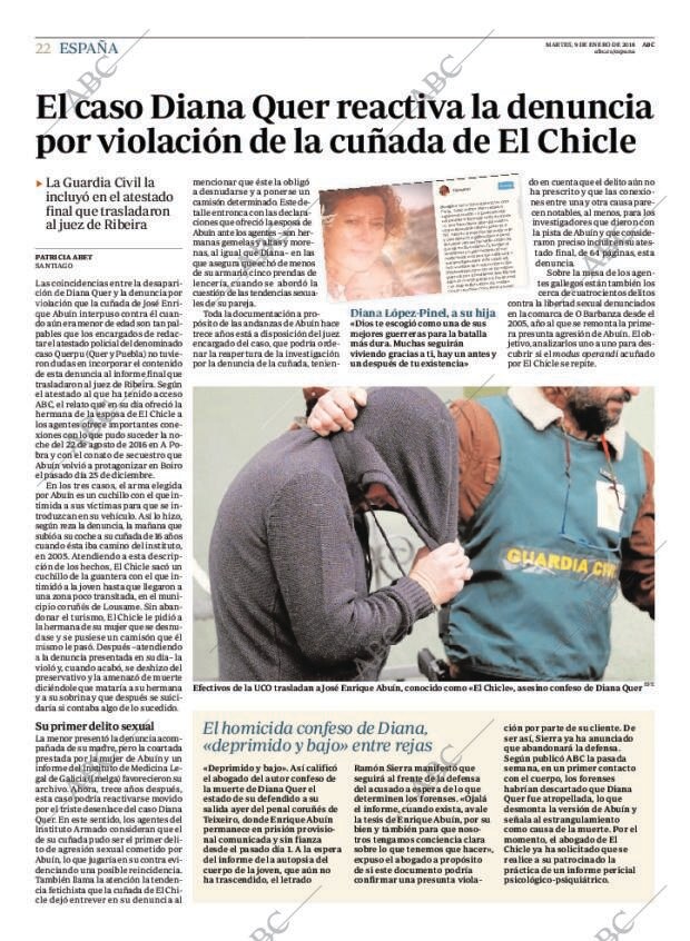 ABC MADRID 09-01-2018 página 22
