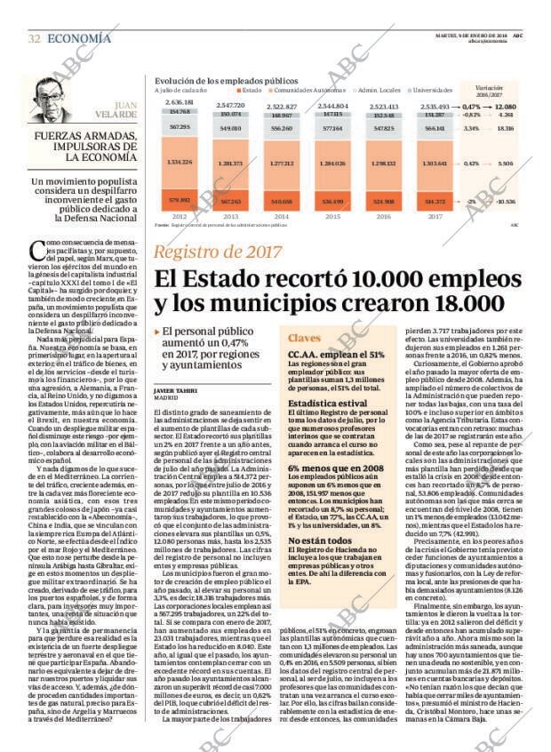 ABC MADRID 09-01-2018 página 32
