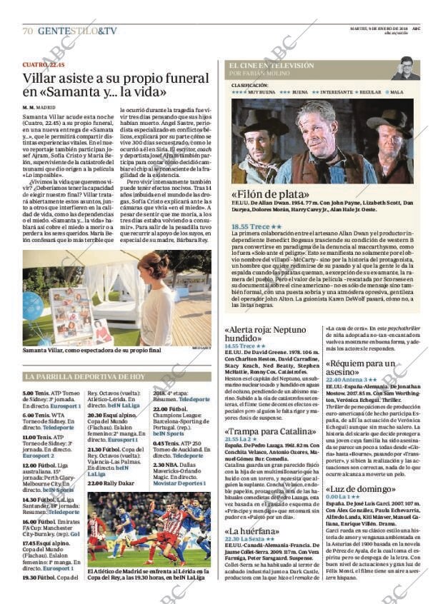 ABC MADRID 09-01-2018 página 70