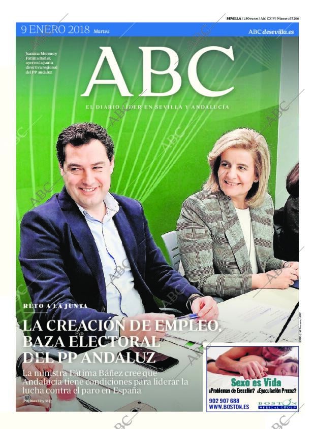 ABC SEVILLA 09-01-2018 página 1