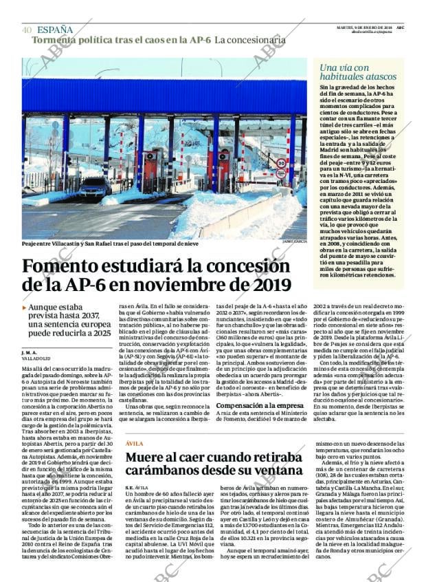 ABC SEVILLA 09-01-2018 página 40