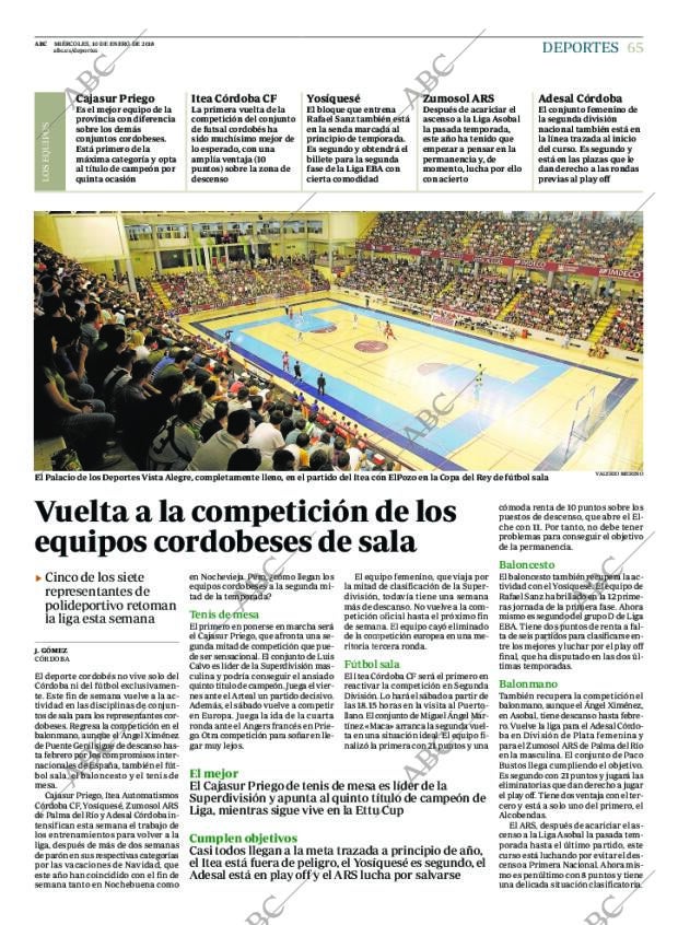ABC CORDOBA 10-01-2018 página 65