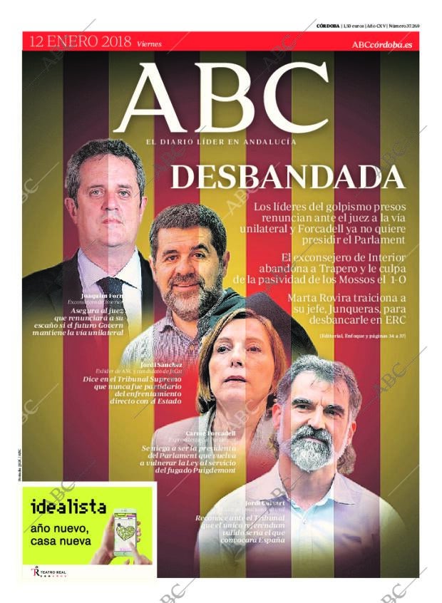 ABC CORDOBA 12-01-2018 página 1