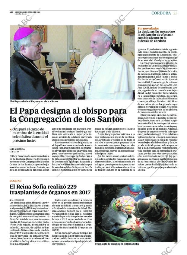 ABC CORDOBA 12-01-2018 página 23