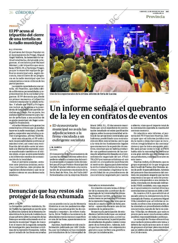 ABC CORDOBA 12-01-2018 página 26