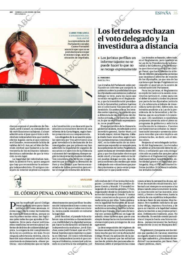 ABC CORDOBA 12-01-2018 página 35