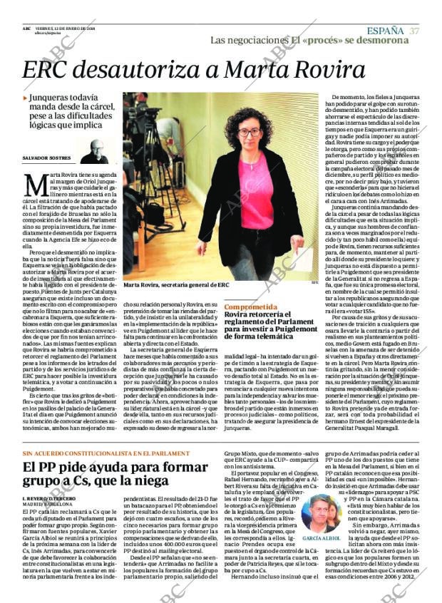 ABC CORDOBA 12-01-2018 página 37