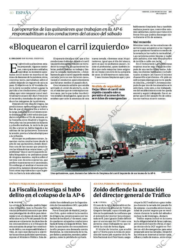 ABC CORDOBA 12-01-2018 página 40