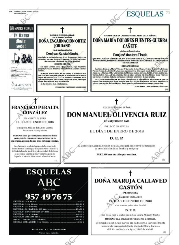 ABC CORDOBA 12-01-2018 página 73