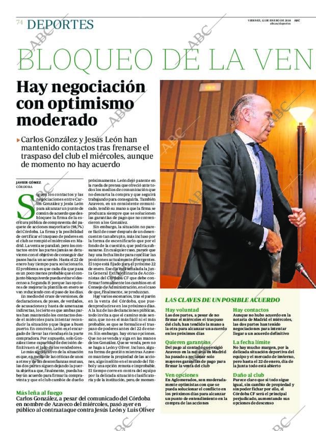 ABC CORDOBA 12-01-2018 página 74