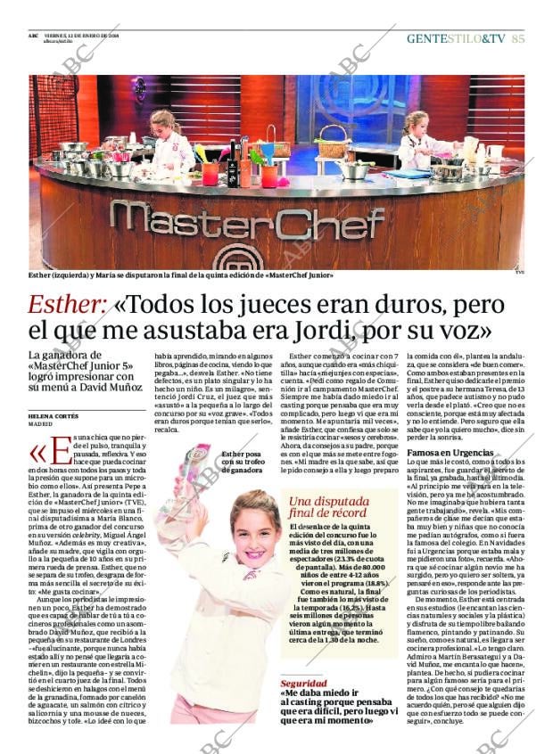 ABC CORDOBA 12-01-2018 página 85