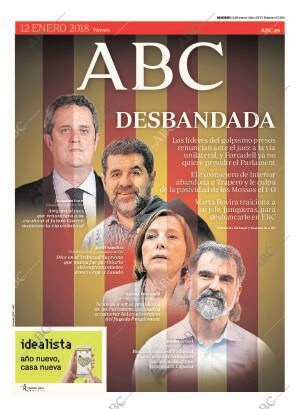 ABC MADRID 12-01-2018 página 1