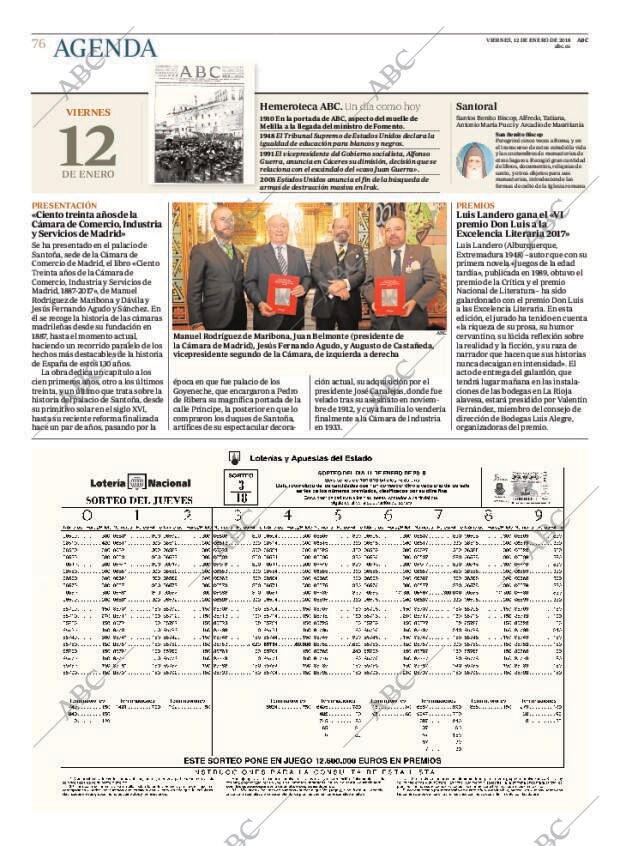 ABC MADRID 12-01-2018 página 76