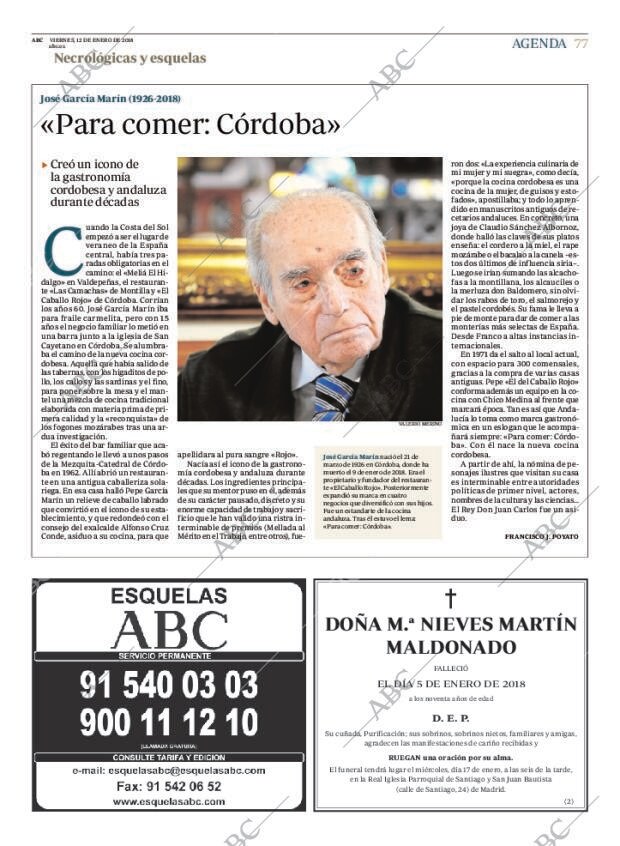 ABC MADRID 12-01-2018 página 77
