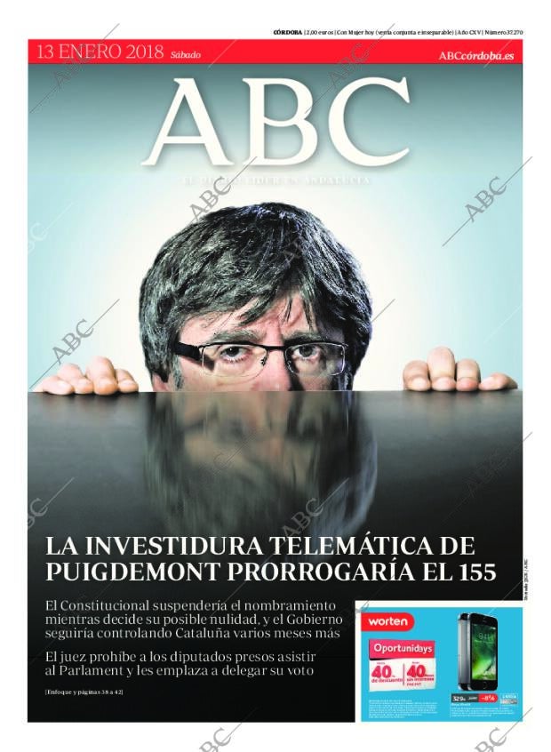 ABC CORDOBA 13-01-2018 página 1