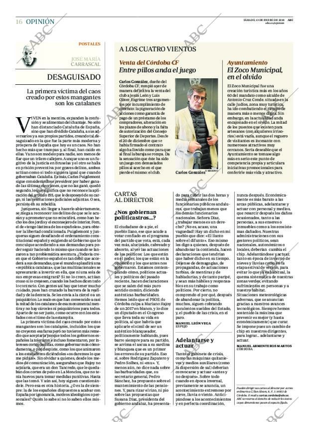 ABC CORDOBA 13-01-2018 página 16