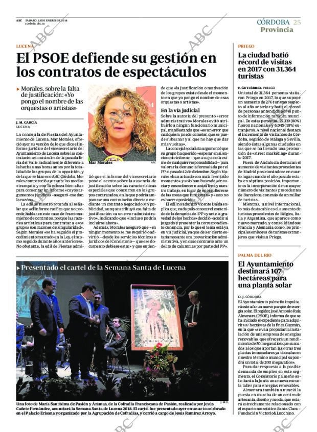 ABC CORDOBA 13-01-2018 página 25