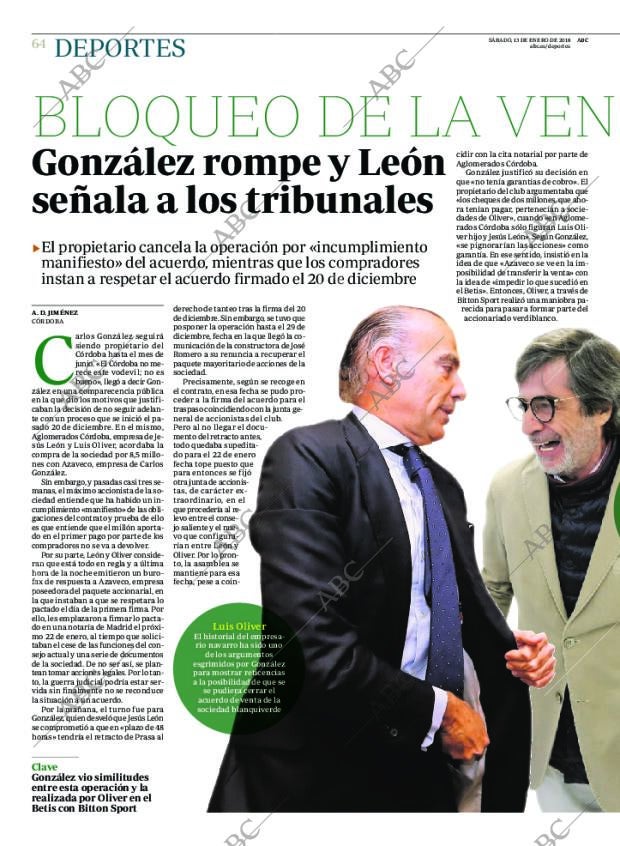 ABC CORDOBA 13-01-2018 página 64