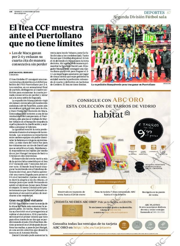 ABC CORDOBA 14-01-2018 página 87