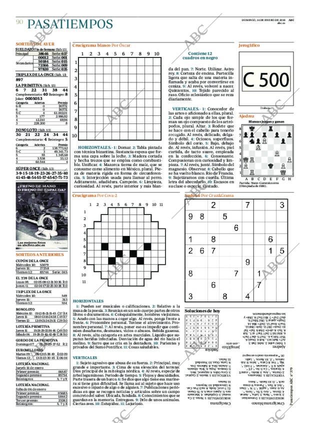 ABC CORDOBA 14-01-2018 página 90