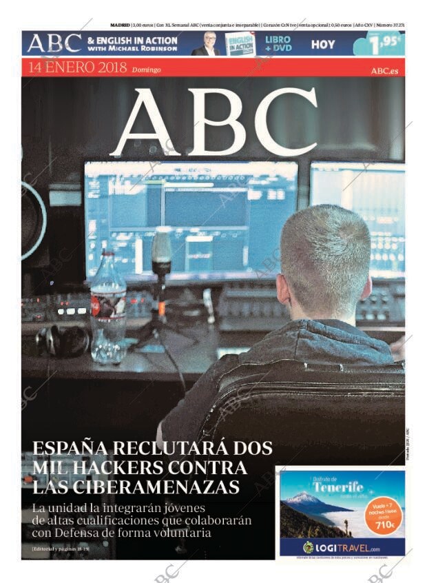 ABC MADRID 14-01-2018 página 1