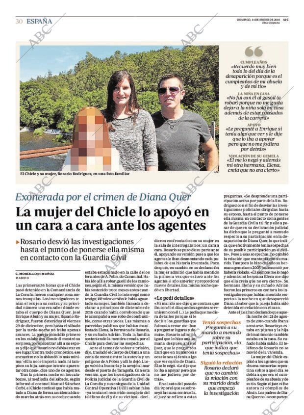 ABC MADRID 14-01-2018 página 30