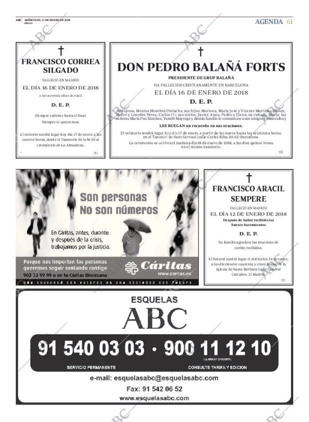 ABC MADRID 17-01-2018 página 61