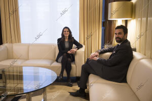 Reunión del presidente del Parlamento de Cataluña Roger Torrent con Inés...