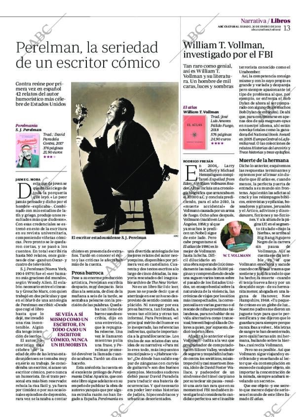 CULTURAL MADRID 20-01-2018 página 13