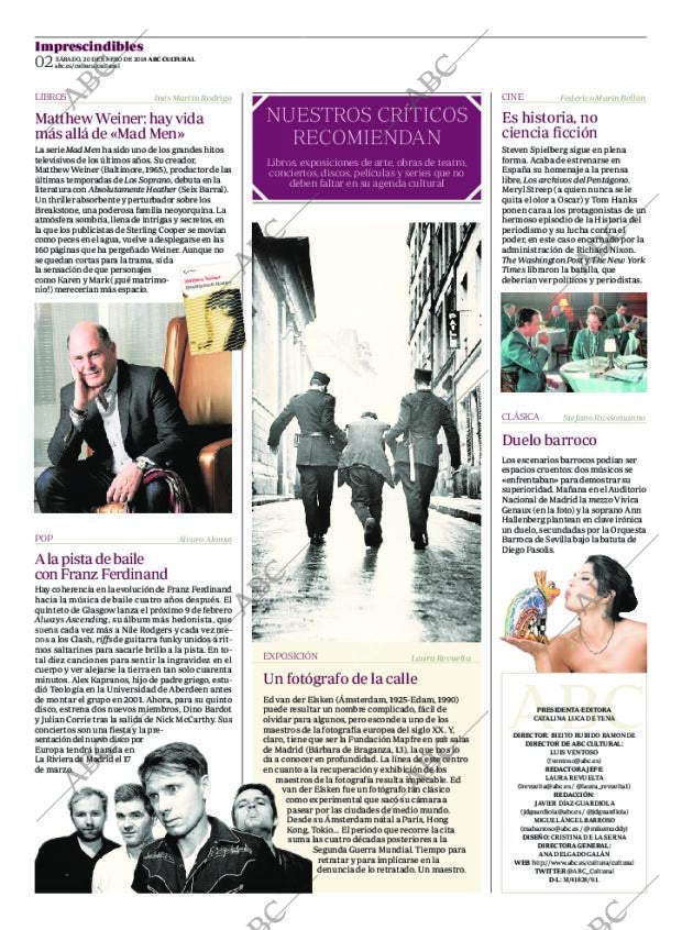 CULTURAL MADRID 20-01-2018 página 2
